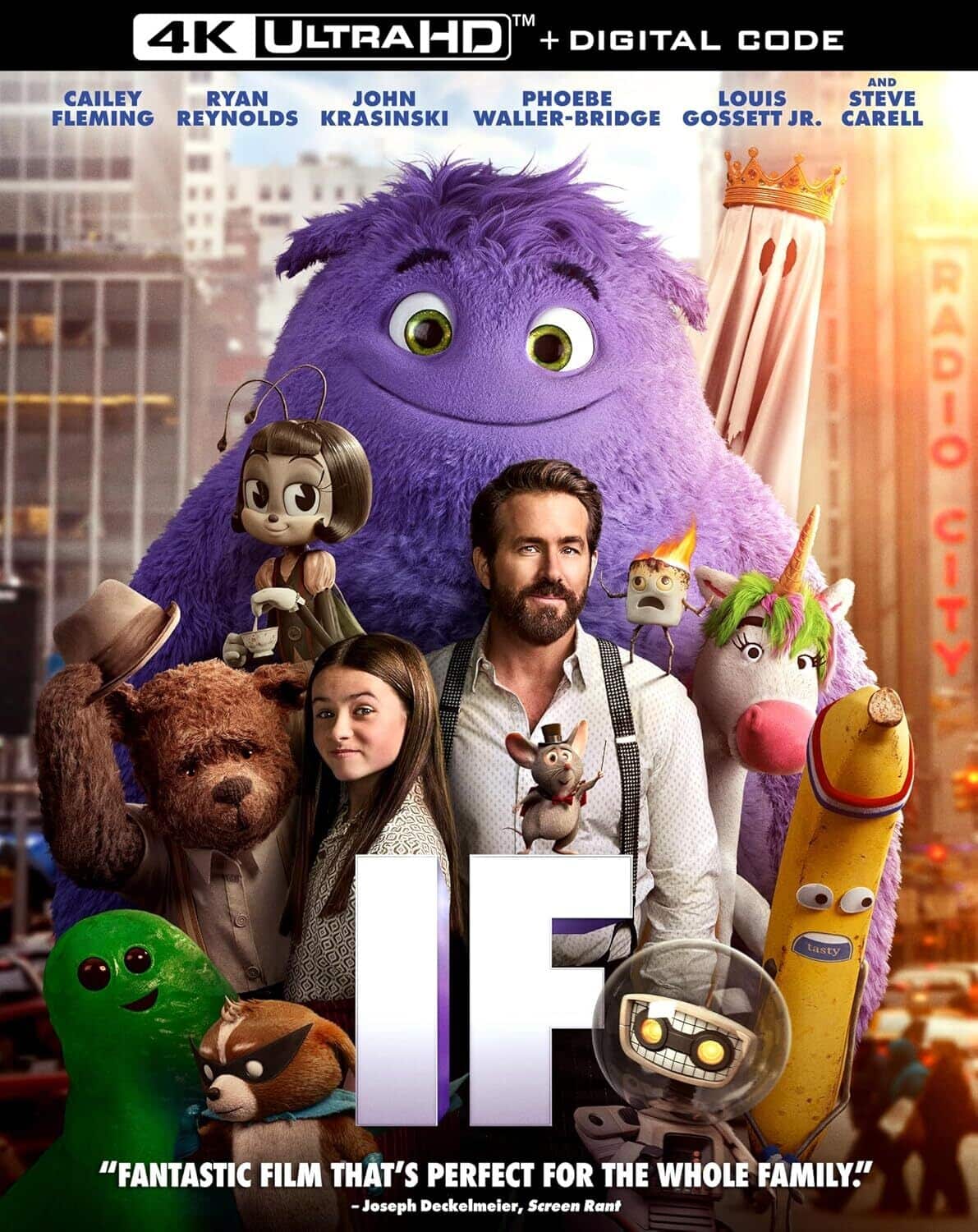 IF (Imaginary Friends) 4K Blu Ray [4K Ultra HD Blu ray] - Best Buy
