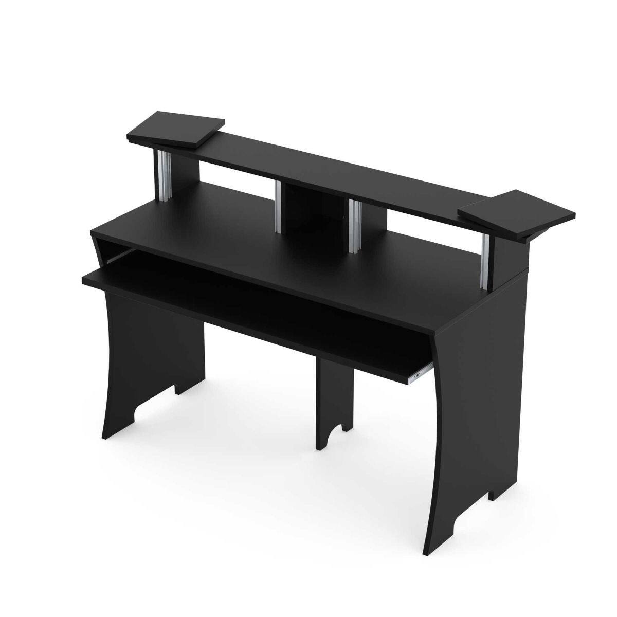 Back. Glorious - Glorious Workbench Studio Desk, Black - "NA".