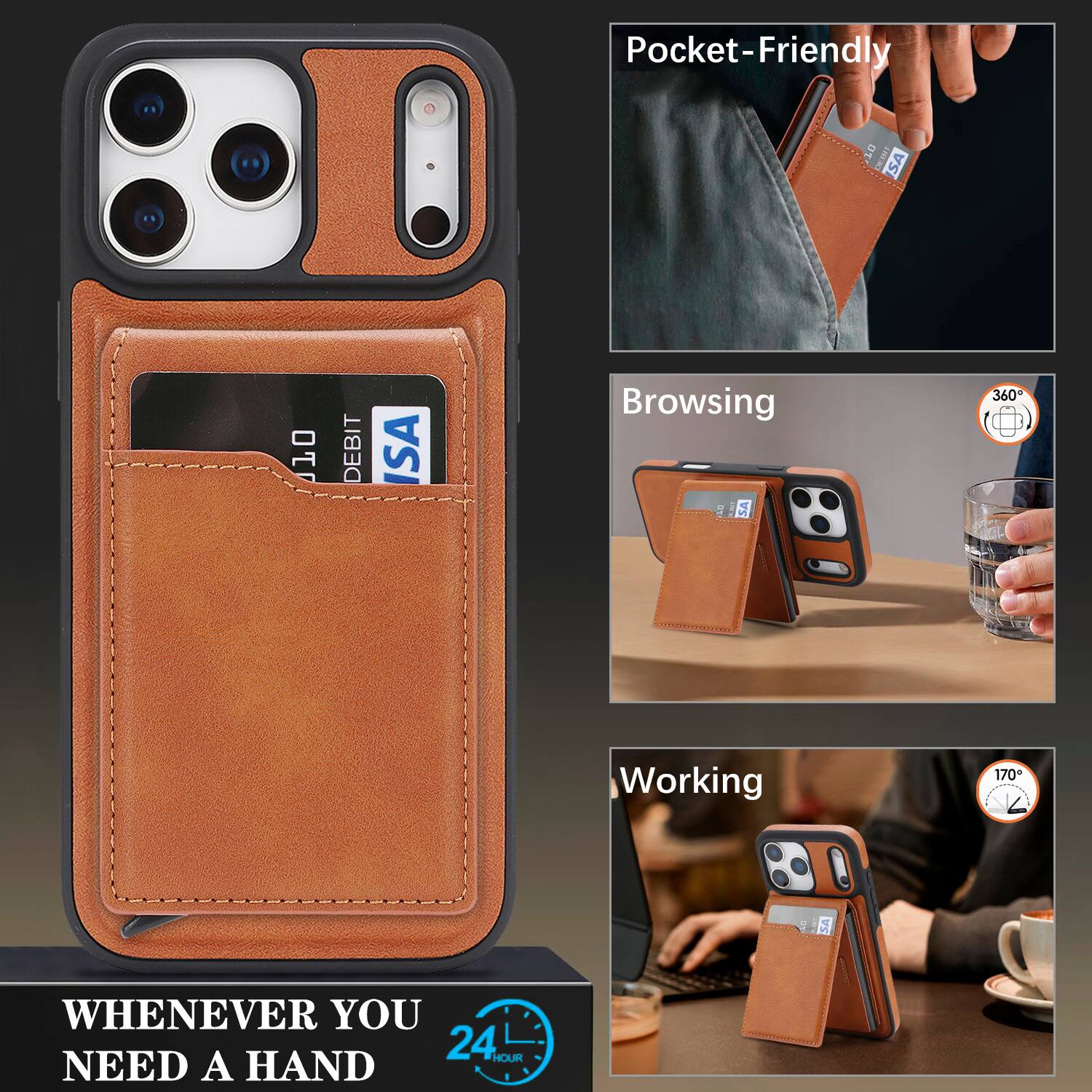 Pocket-Friendly  
Browsing  
Working  

Whenever You Need a Hand  

24 Hour