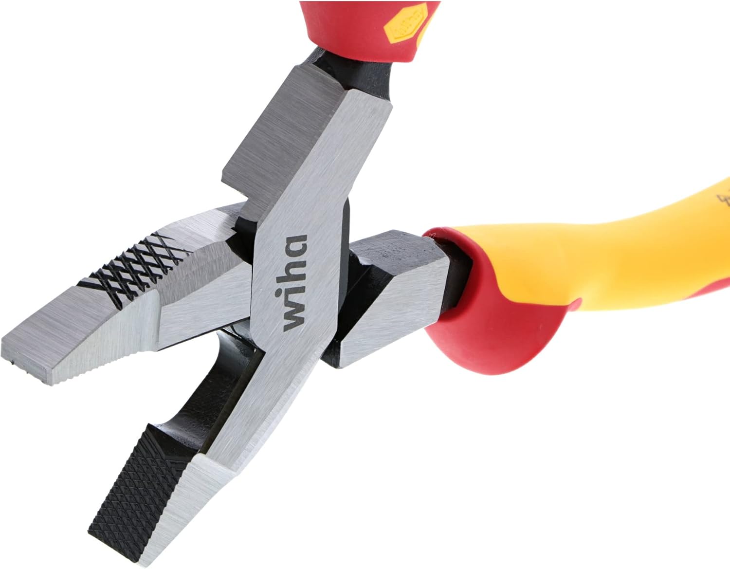 Alt View 1. Wiha - Wiha 32968 3 Piece Insulated Industrial Grip Durable Pliers and Cutters Set - Multi.