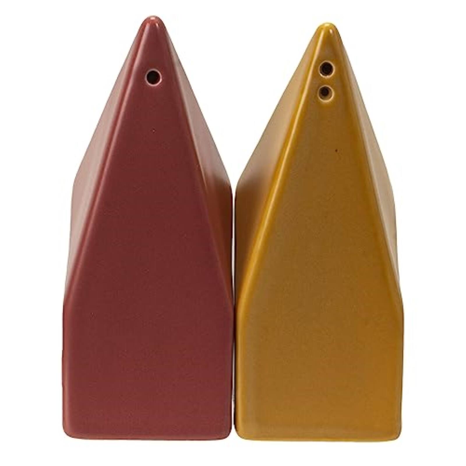 Angle. Pacific Trading - Frank Lloyd Wright Historical Architecture Monument Salt and Pepper Container Set - Multicolor.