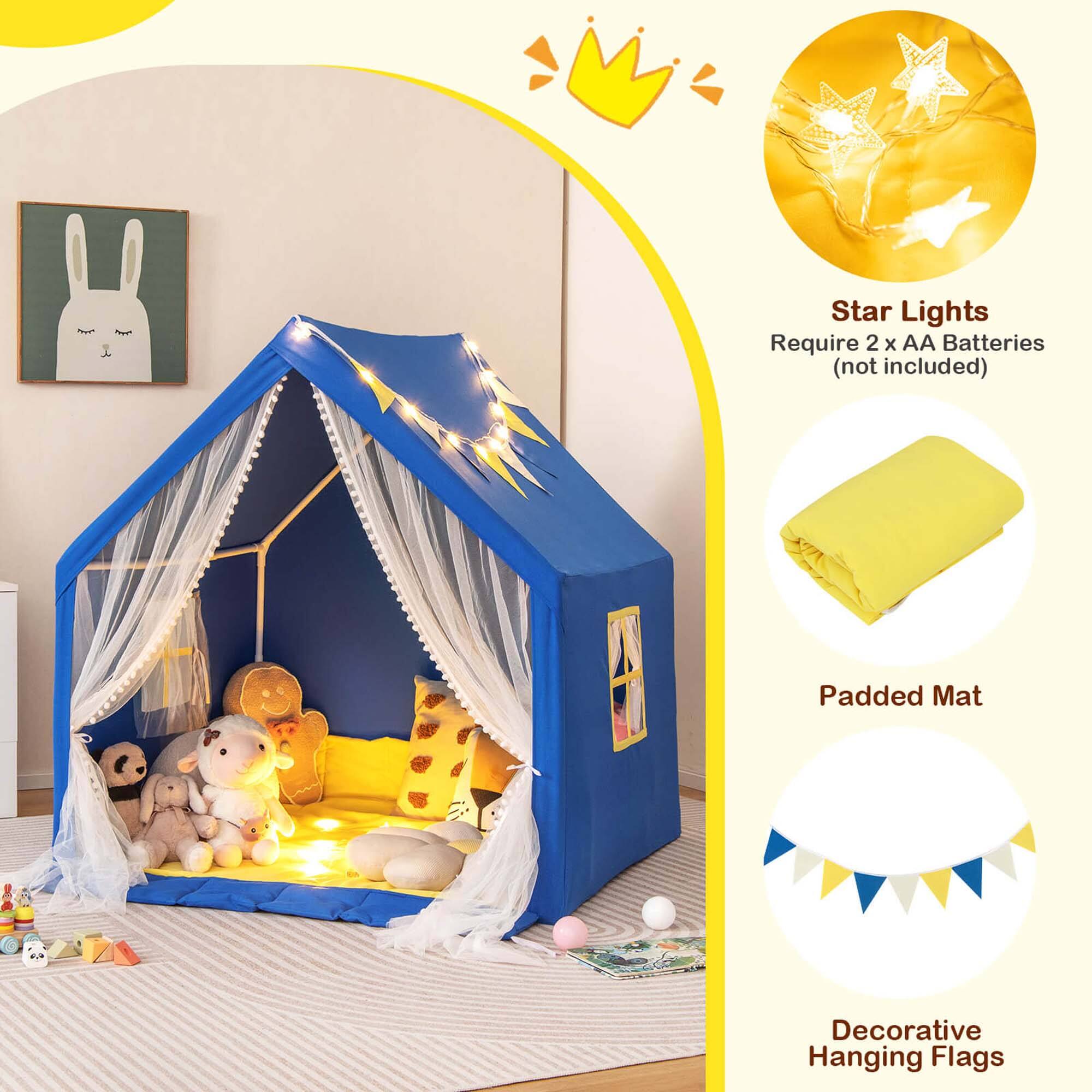 Star Lights, Padded Mat, Decorative Hanging Flags