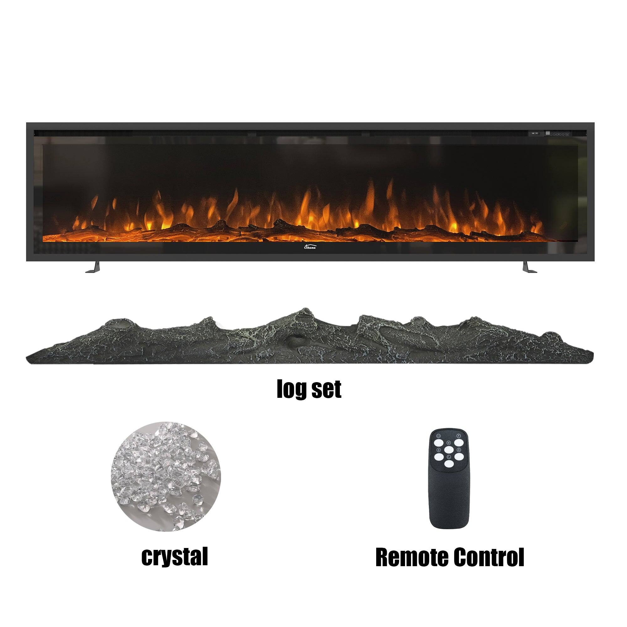 log set, crystal, Remote Control