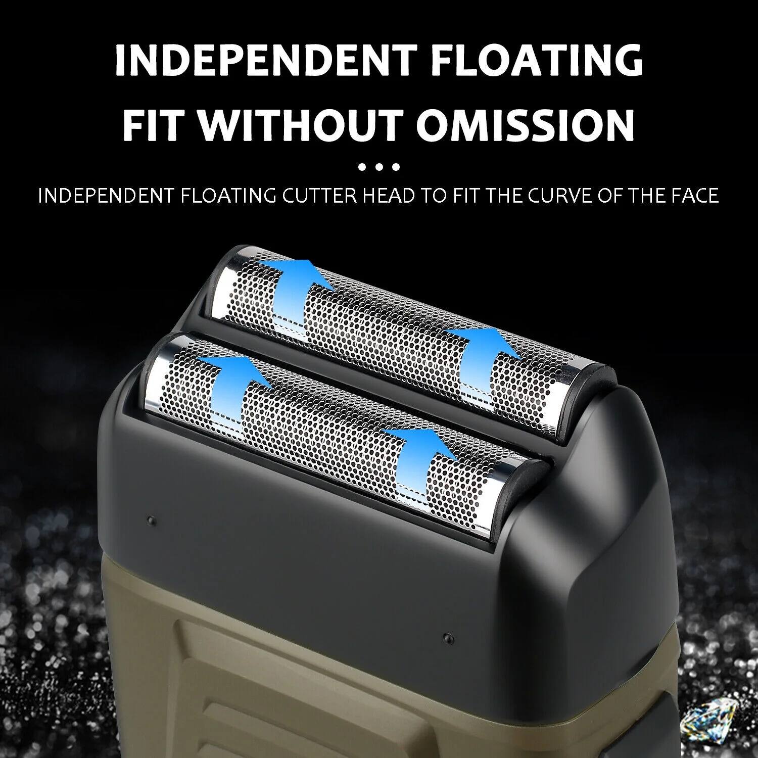 INDEPENDENT FLOATING FIT WITHOUT OMISSION

INDEPENDENT FLOATING CUTTER HEAD TO FIT THE CURVE OF THE FACE