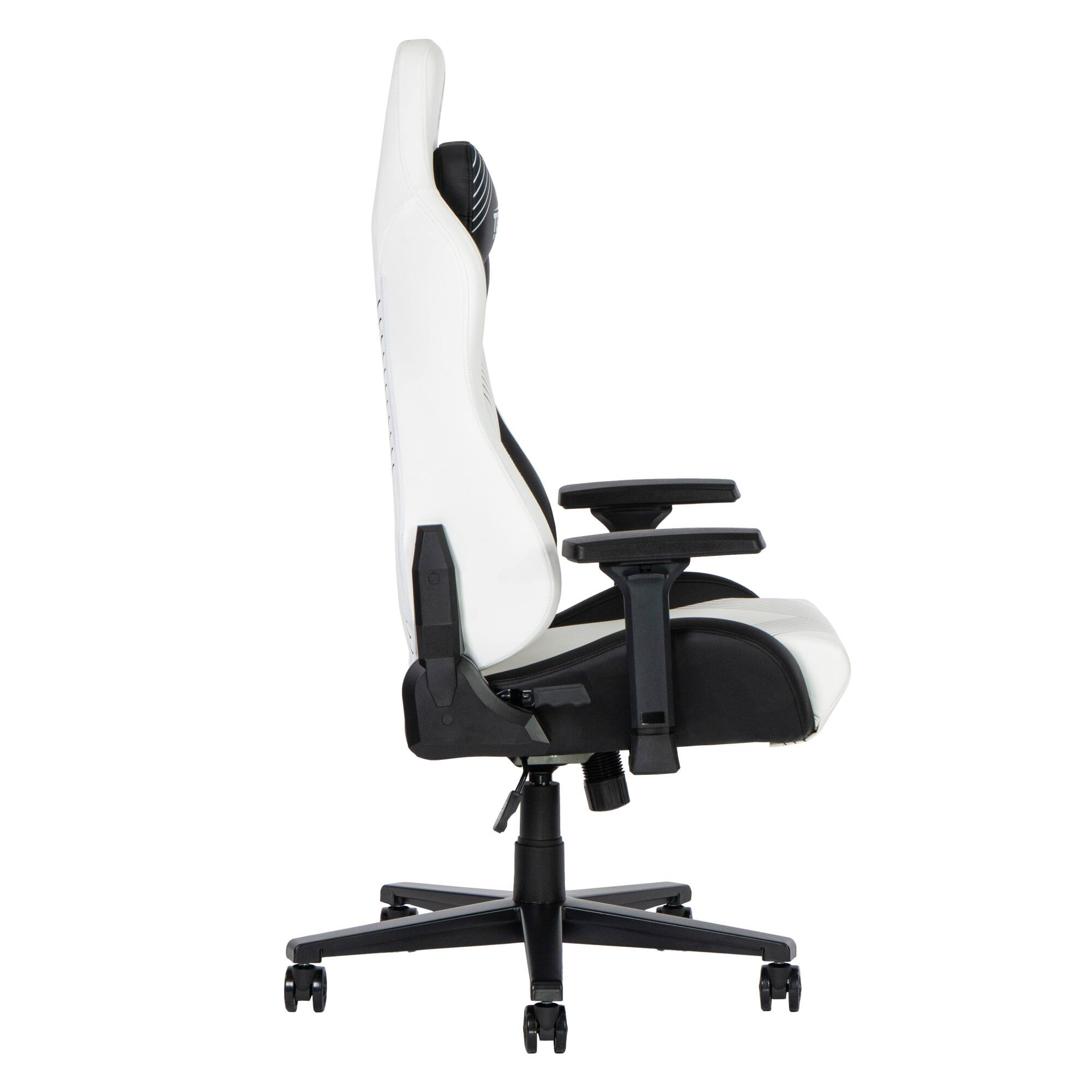 Alt View 9. GOODSILO - Premium Gaming Chair with Memory Foam Seat and Adjustable Armrests for Ultimate Comfort - White.