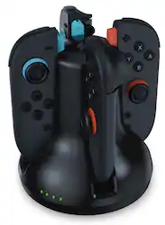 NEXT - Joy-Con 2 Quad Charging Station for Nintendo Switch 2 - Black - Front_Zoom