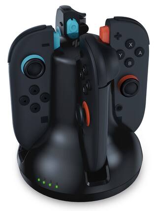 NEXT Joy Con 2 Quad Charging Station for Nintendo Switch 2 Black NEXT Joy Con 2 Quad Charging Station for Nintendo Switch 2 Black
