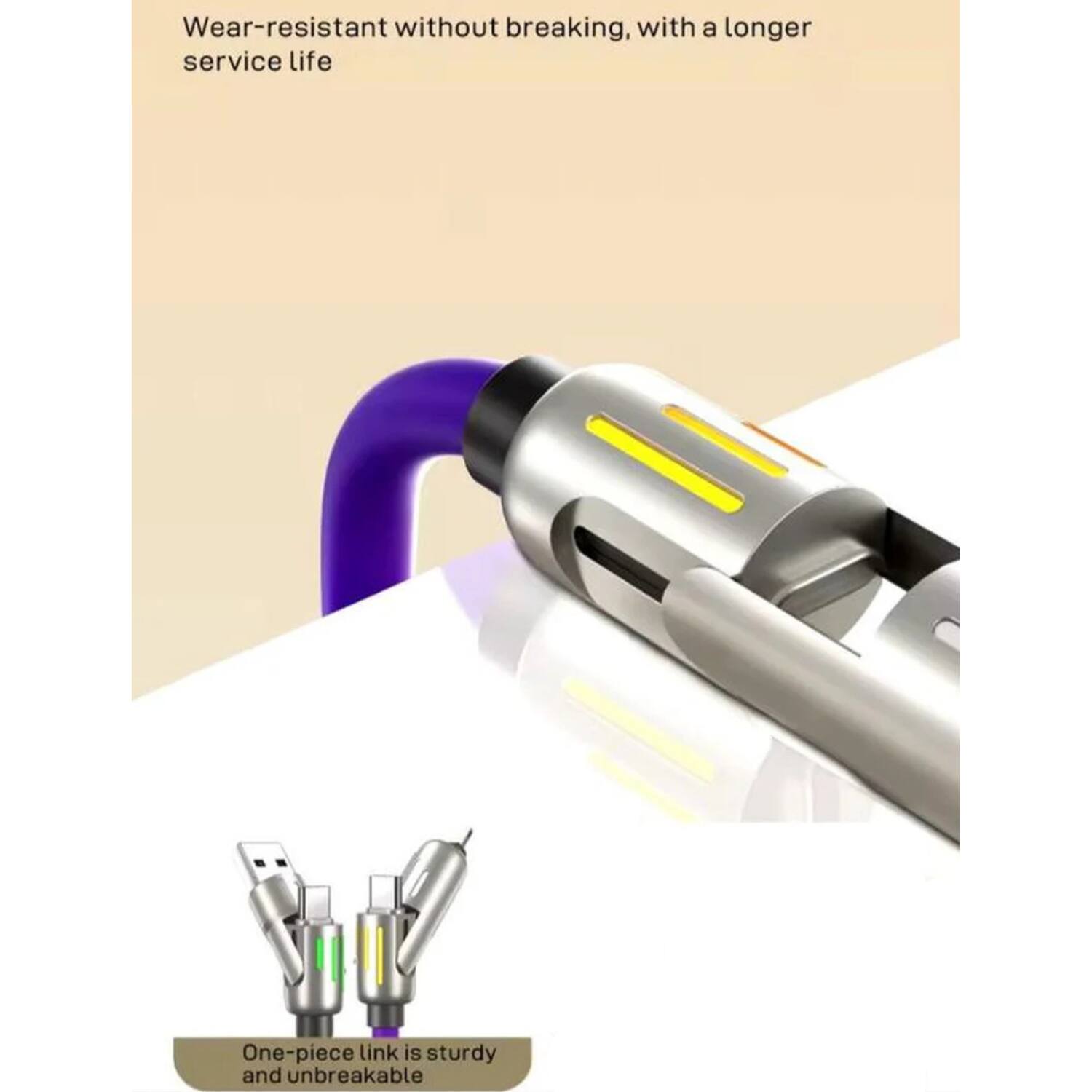 Wear-resistant without breaking, with a longer service life

One-piece link is sturdy and unbreakable