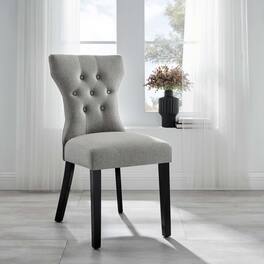 Silhouette Dining Side Chair by Modway - Light Gray