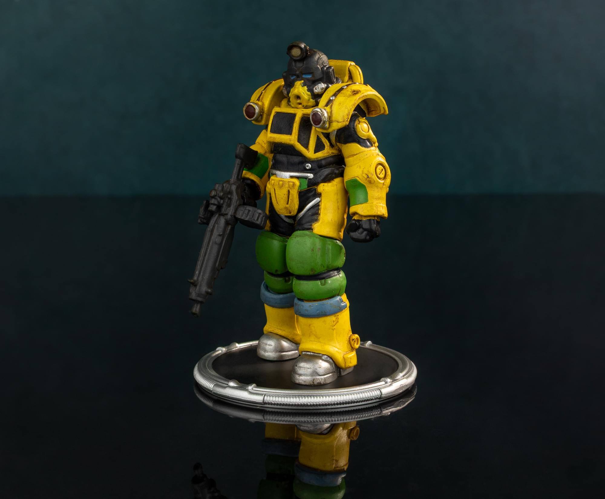 Alt View 3. Toynk - Fallout Excavator Power Armor 3-Inch Mini Figure - Multi-Colored.