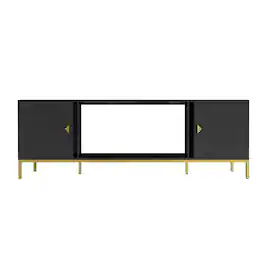 Boyel Living - TV Stand Fits TVs up to 75 to 80 in - Black