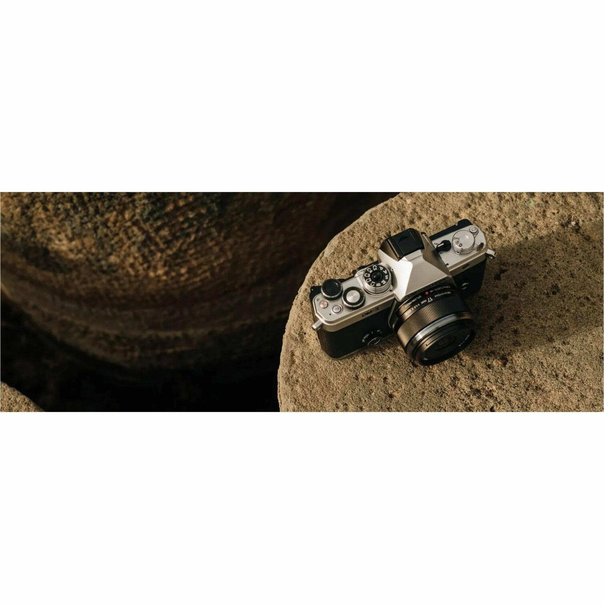 Alt View 19. Olympus - M.ZUIKO DIGITAL 17 mm f/1.8-22 Wide Angle Aspherical Fixed Lens.