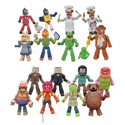 Front. Toynk - Muppets Minimates Series 2, Set of 2 Cases.