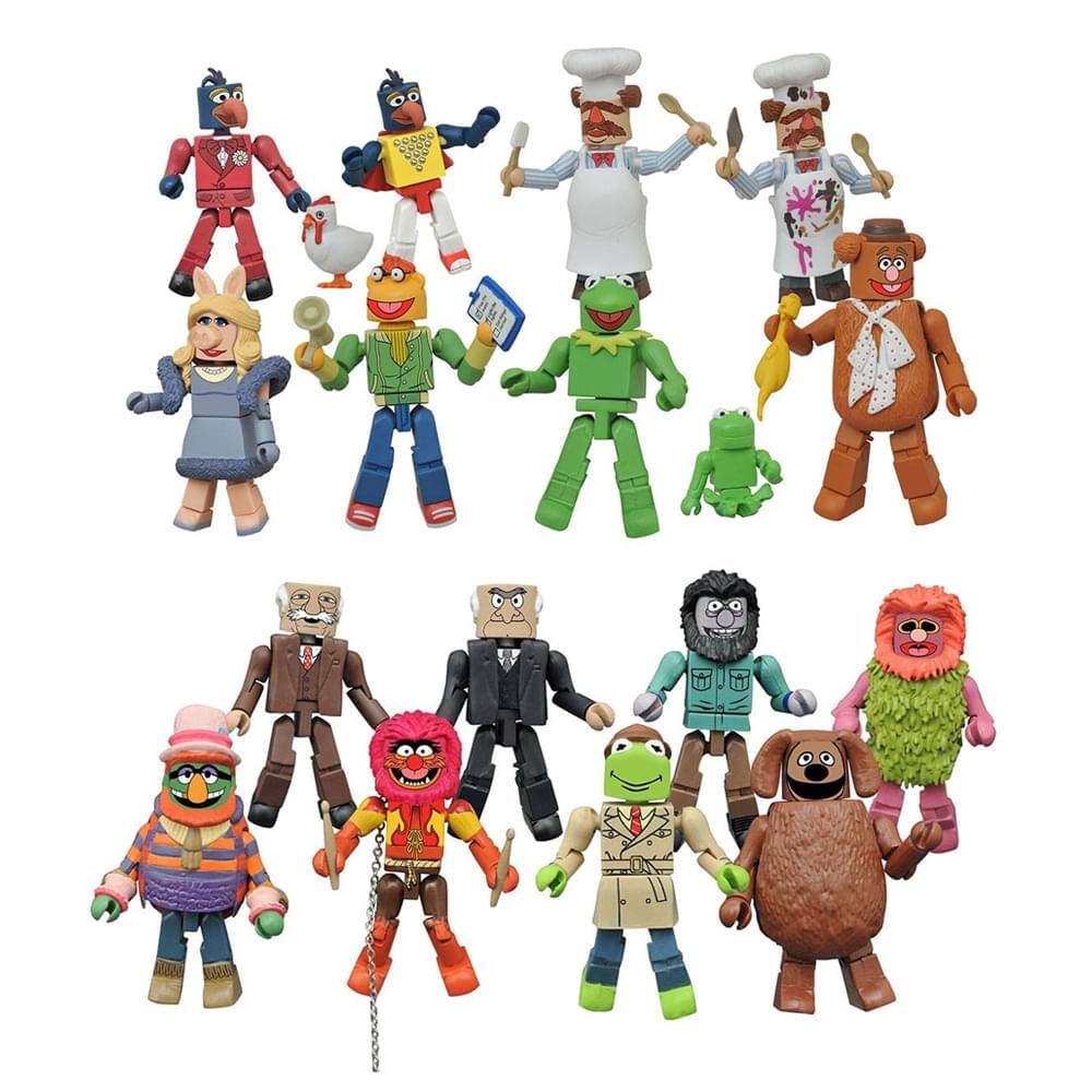 Front. Toynk - Muppets Minimates Series 2, Set of 2 Cases.
