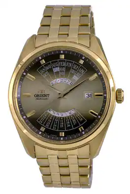 Orient - Contemporary Multi Year Calendar Tone Dial Automatic RA-BA0001G10B Men's Watch - Gold