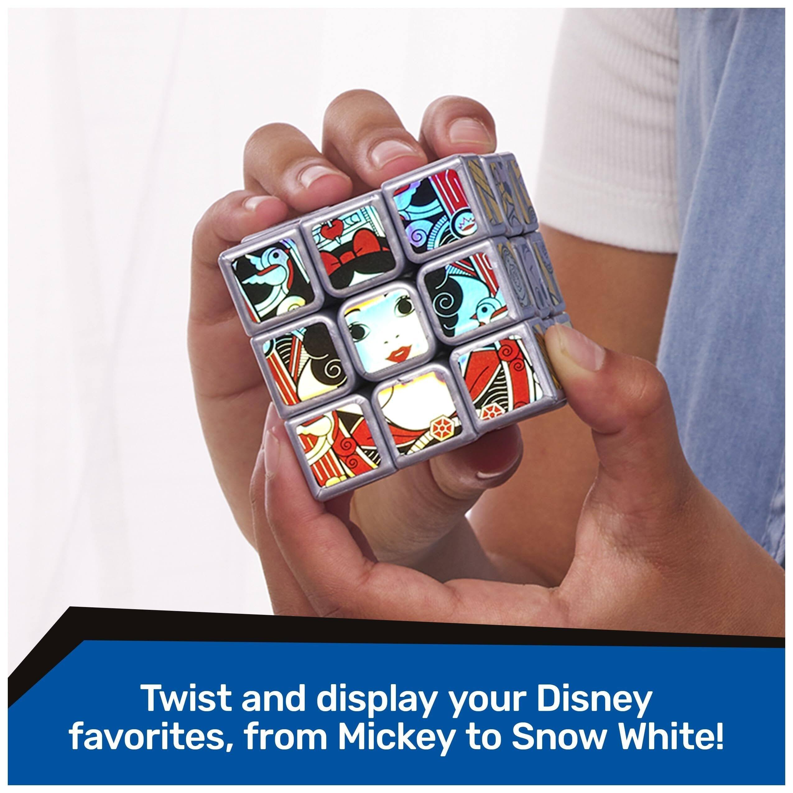 Twist and display your Disney favorites, from Mickey to Snow White!