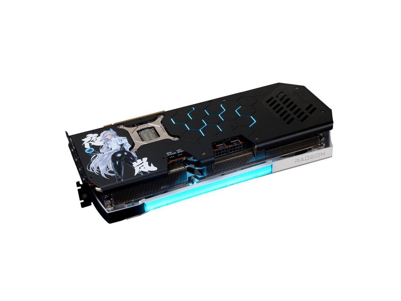 Alt View 3. PowerColor - PowerColor Hellhound Radeon RX 9070 XT 16GB GDDR6 PCI Express 5.0 x16 ATX Graphics Card RX9070XT 16G-L/OC/REVA.