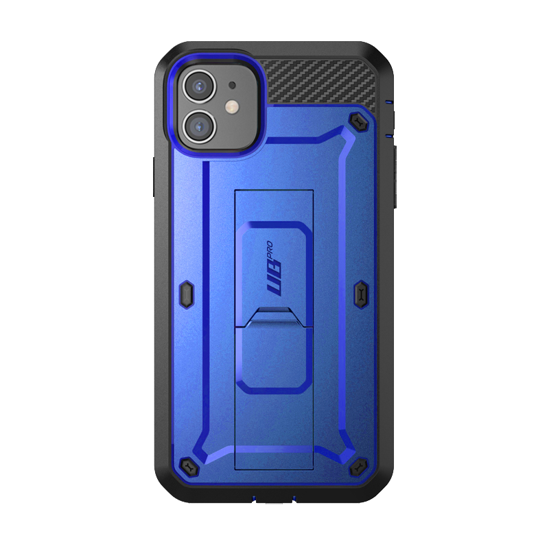 SUPCASE - Unicorn Beetle Pro Rugged Case for iPhone 12 mini – Full-Body Protection with Screen Protector - Dark Blue