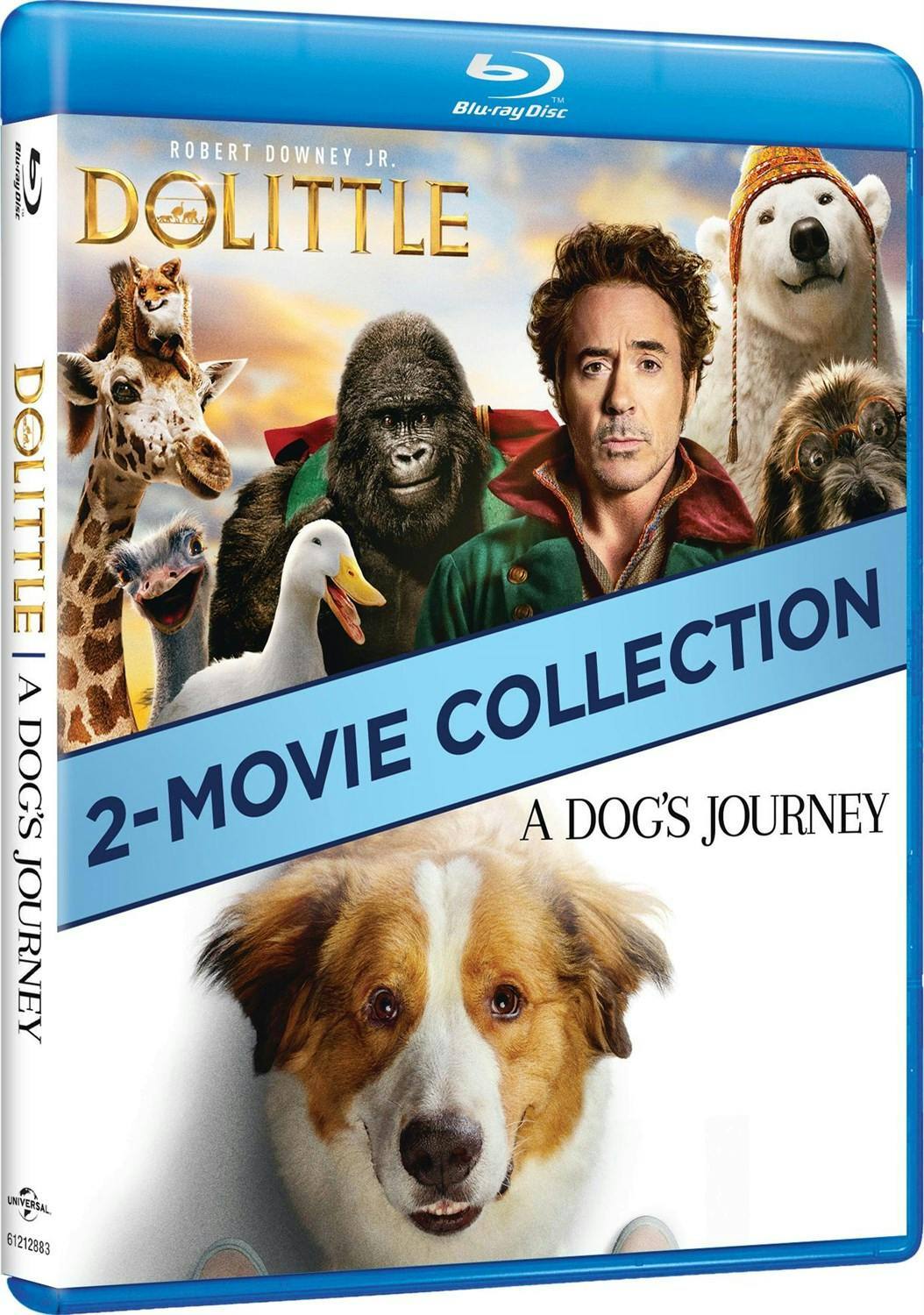 Angle. Dolittle/A Dog's Journey (Blu-ray Double Feature) [Blu-ray].