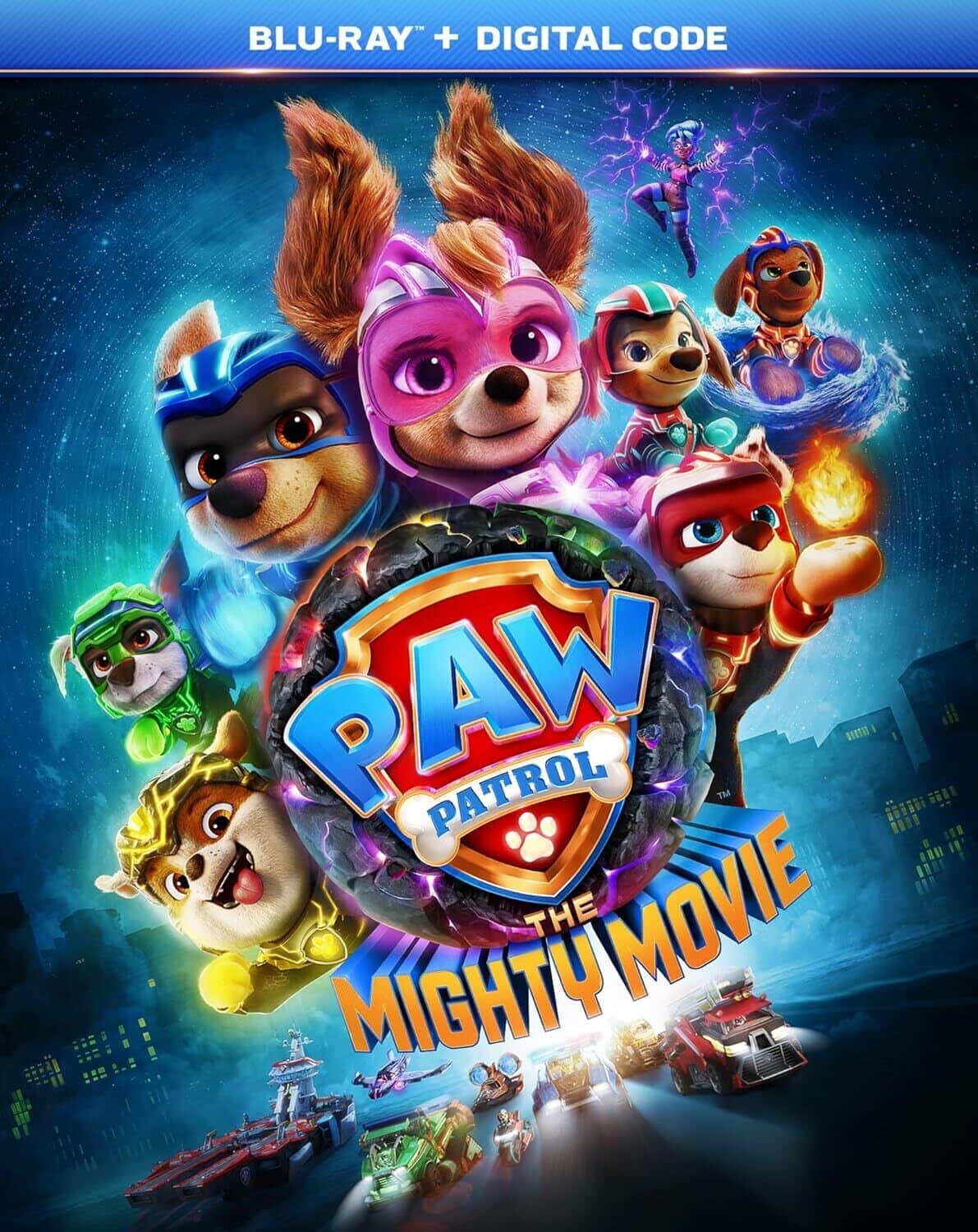 PAW Patrol: The Mighty Movie - BLU-RAY
