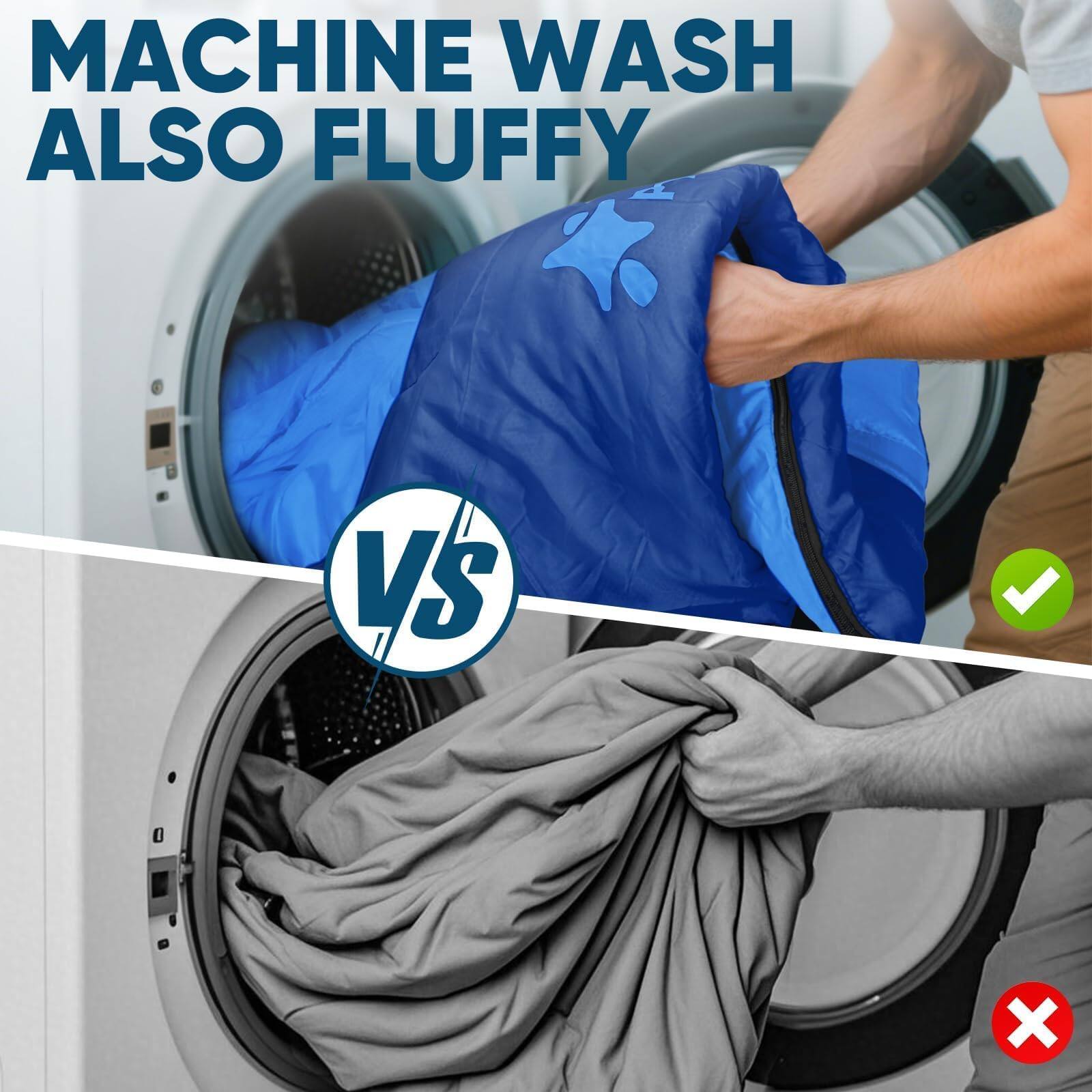 MACHINE WASH ALSO FLUFFY

VS