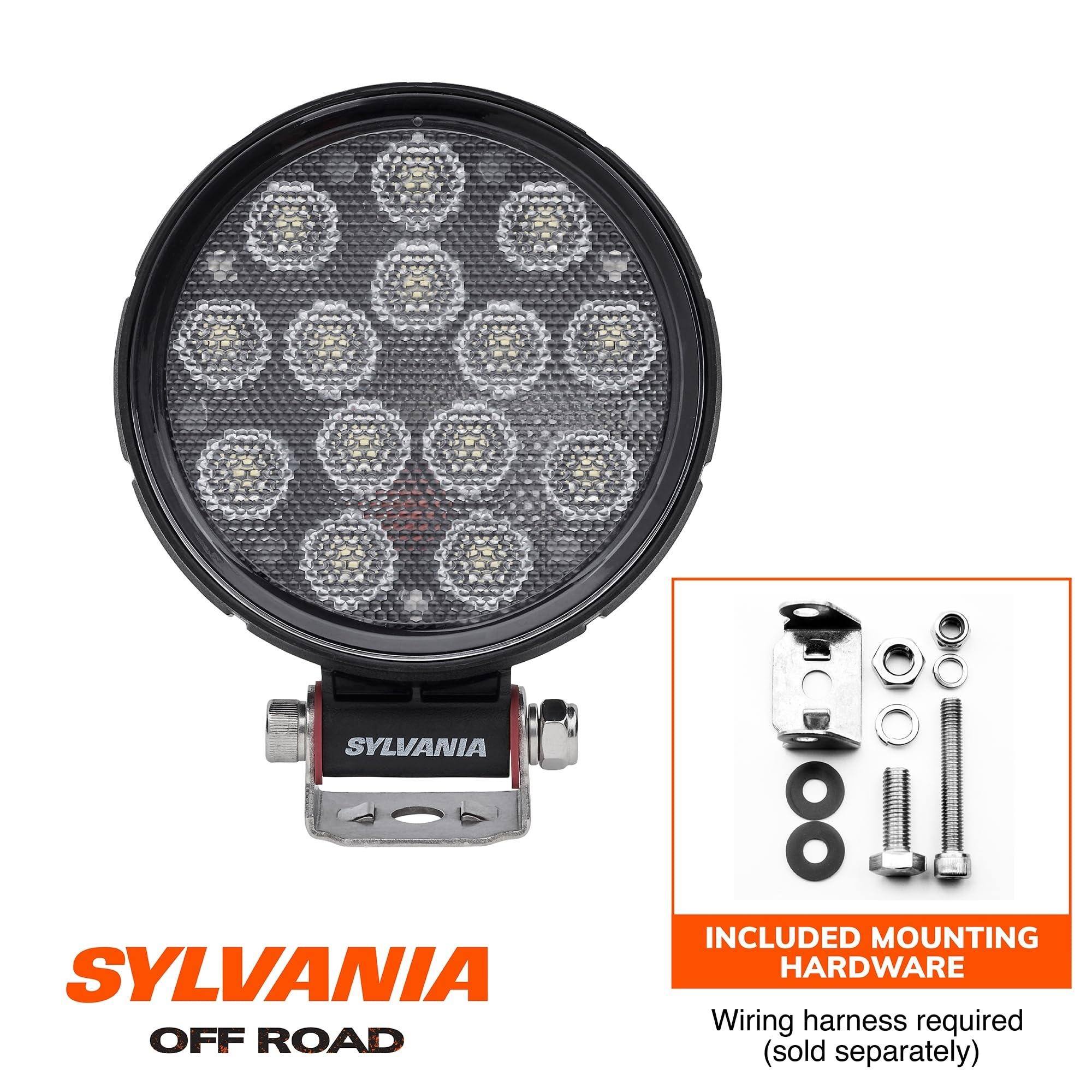SYLVANIA OFF ROAD  
INCLUDED MOUNTING HARDWARE  
Wiring harness required (sold separately)