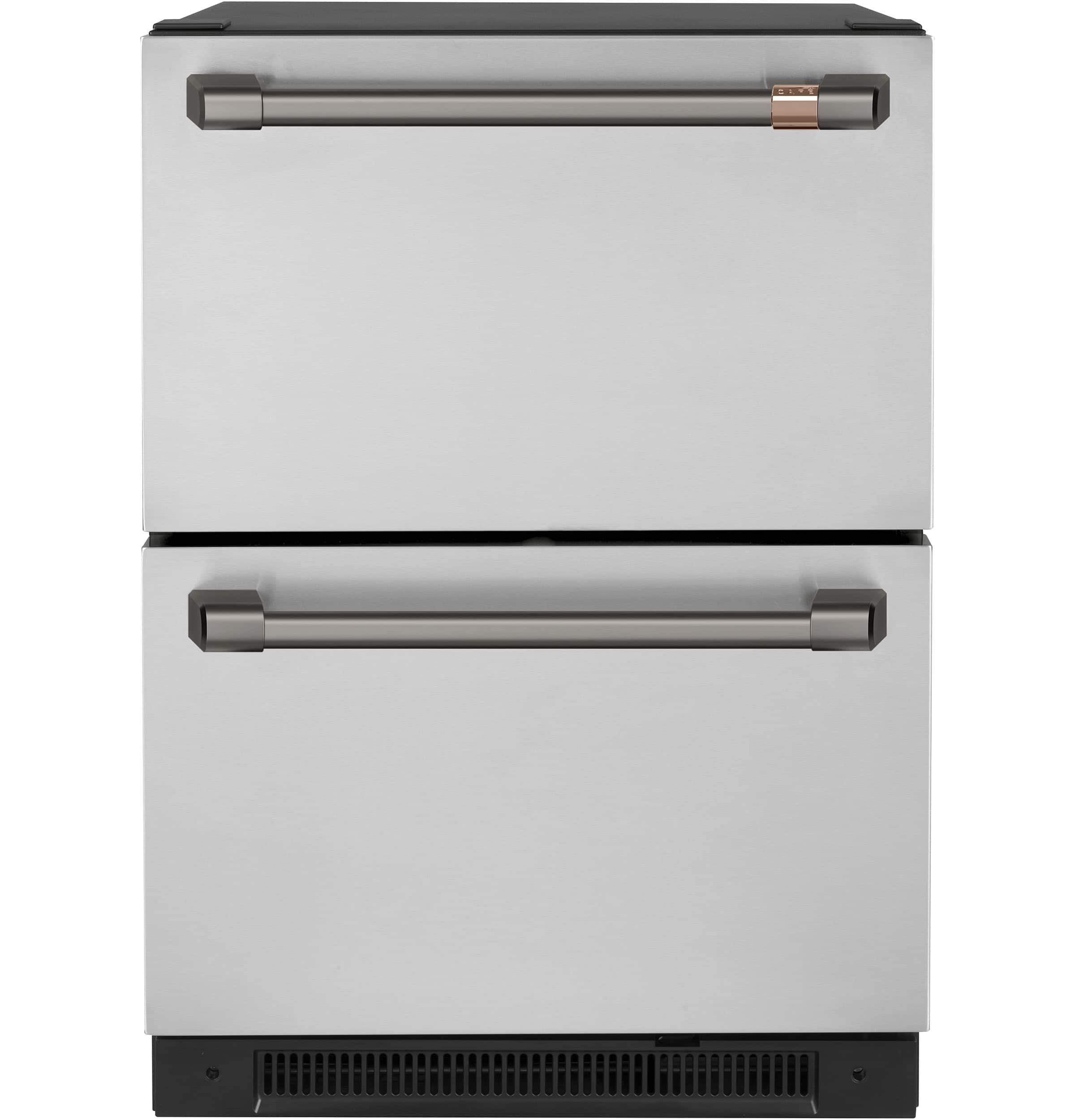 Café 5.7 Cu. Ft. Built-In Dual-Drawer Refrigerator Stainless Steel ...