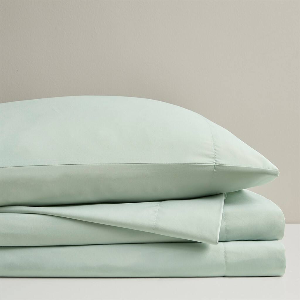 Alt View 2. Gracie Mills - Gracie Mills Thaddeus Cool Microfiber Sheet Set for All Night Comfort - Aqua.