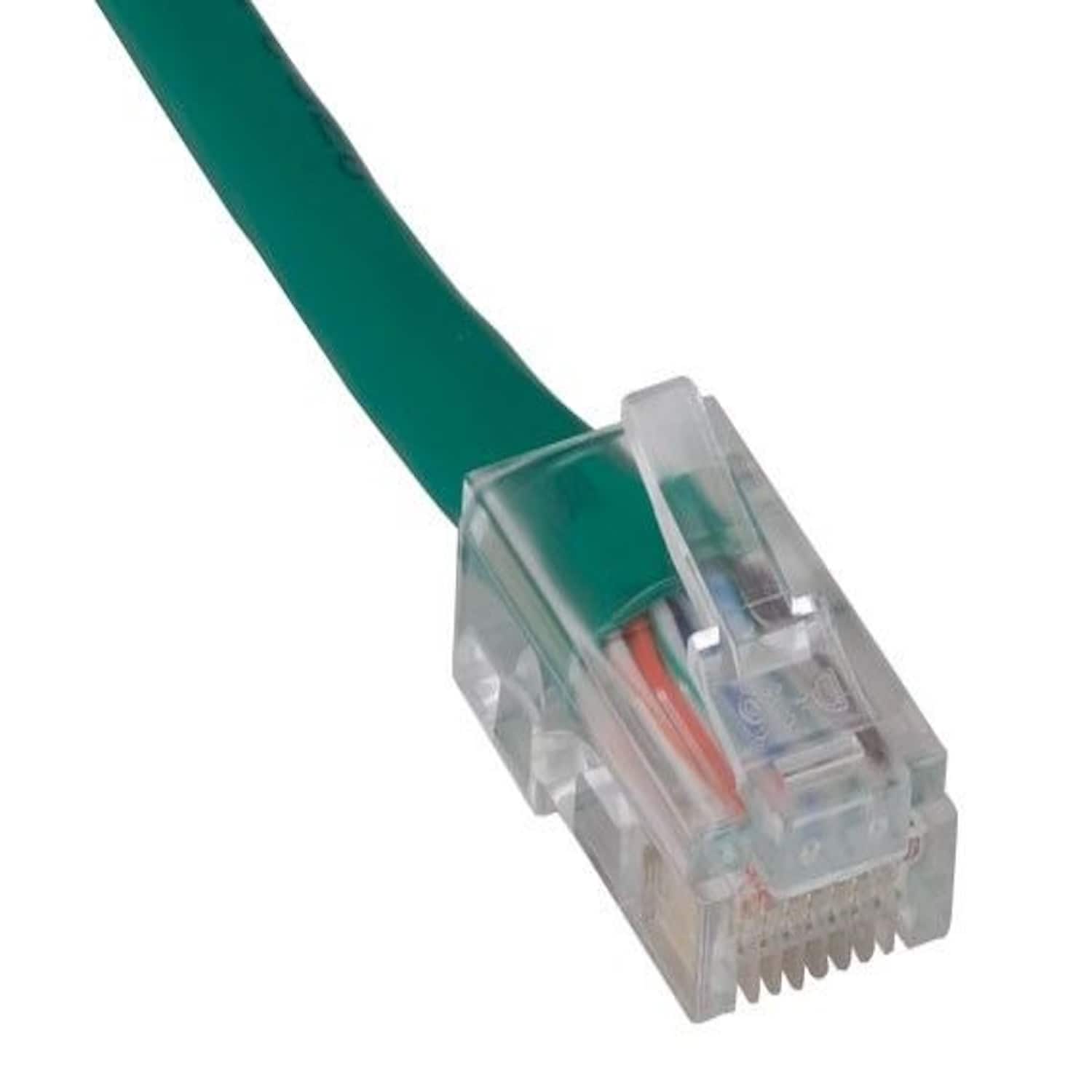 Sanoxy - 15ft Cat5e Ethernet Patch Cable 350 MHz UTP Assembled Network Cable - Green