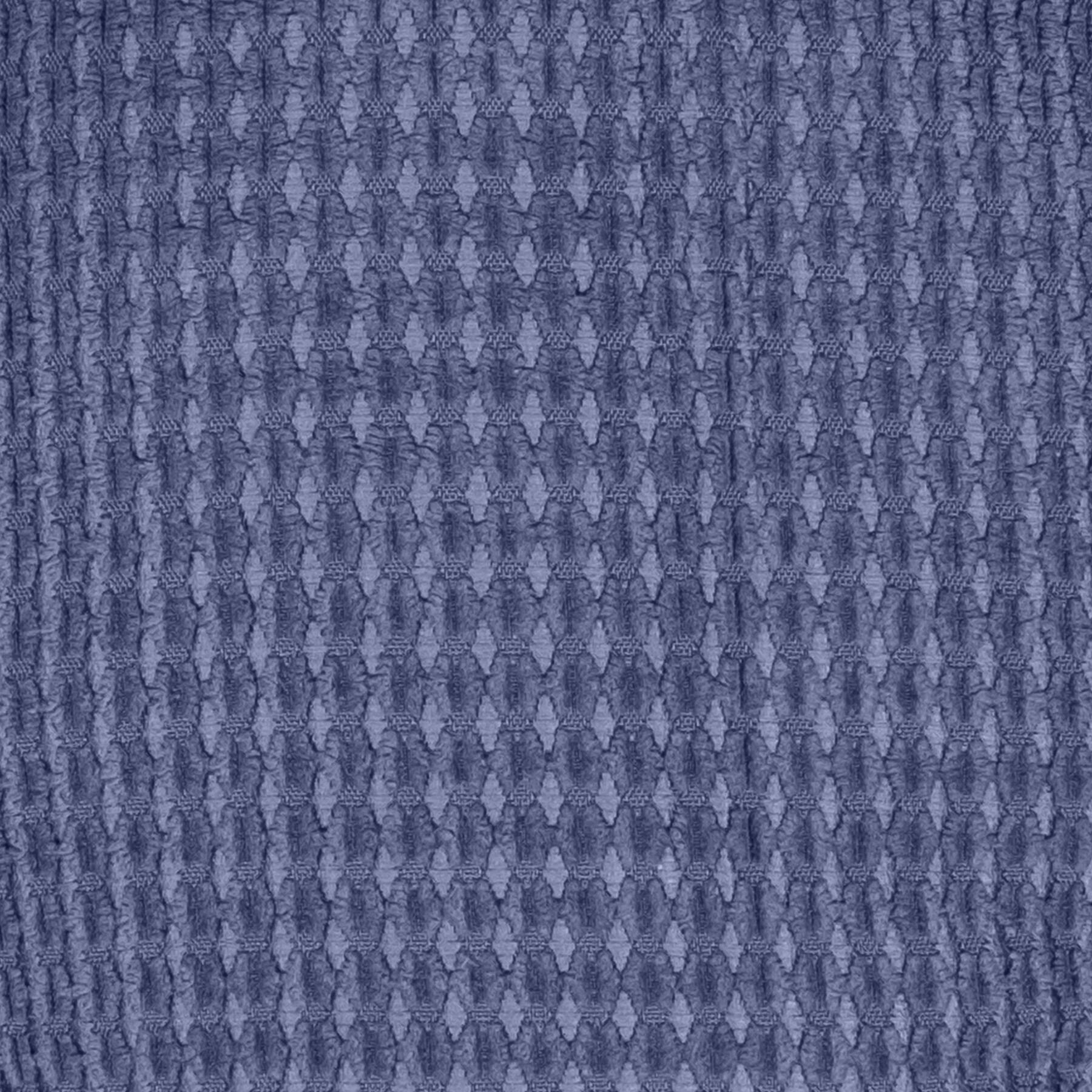 Alt View 1. Sweet Home Collection - Crushed Memory Foam Tufted Chair Cushion Non Slip Microdot Rubber Back, 4-Pack - Navy.