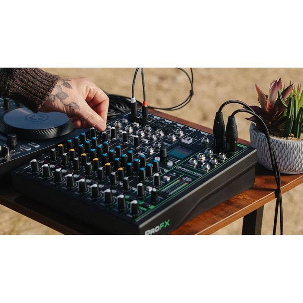 Alt View 2. Mackie - Mackie ProFX10 GO Battery Powered 10 Channel Analog Audio Mixer with Bluetooth.