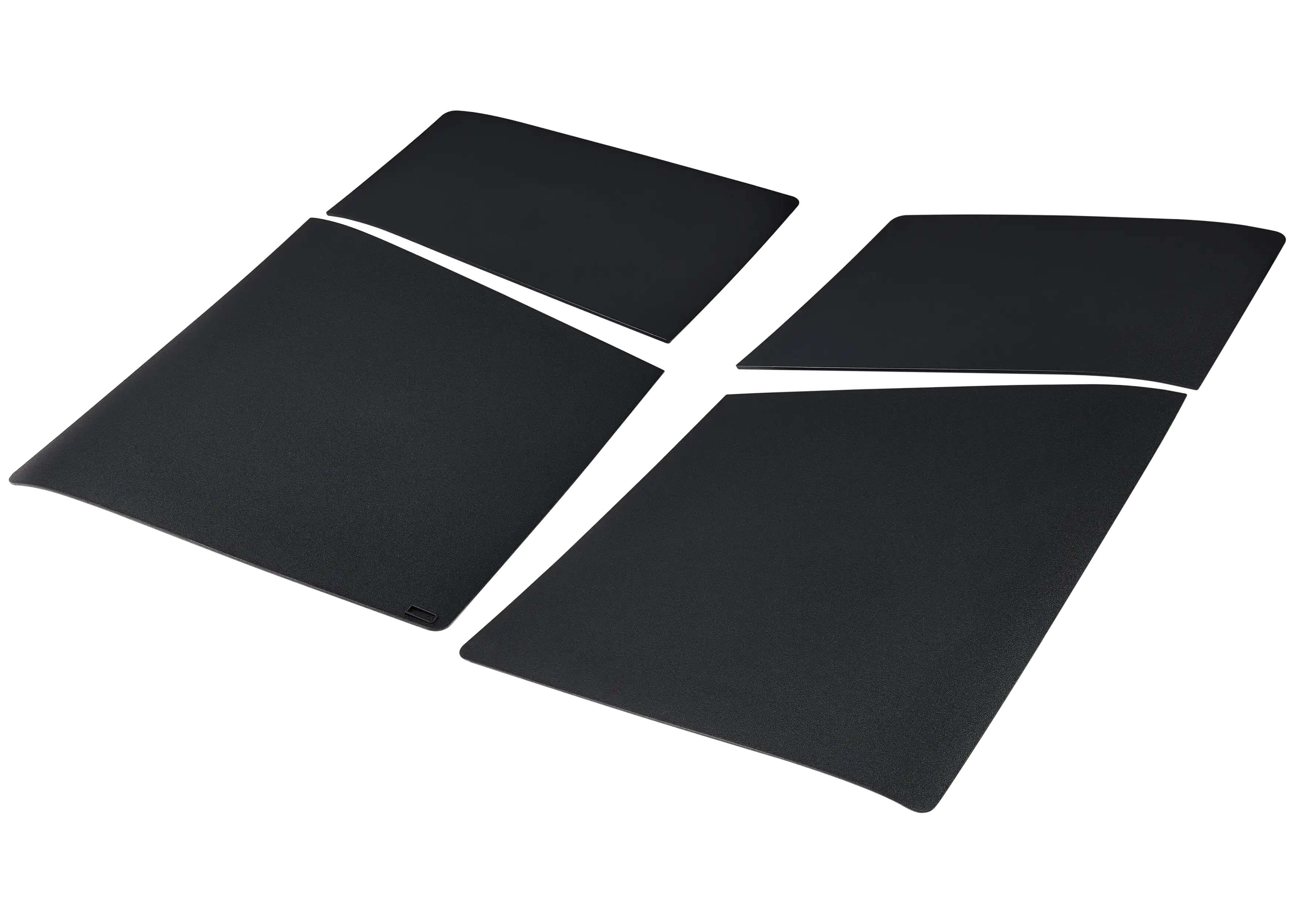 Alt View 1. MobileSentrix - Faceplate Covers (Top & Bottom) Replacement Compatible For Sony PlayStation 5 Slim - Black - Black.
