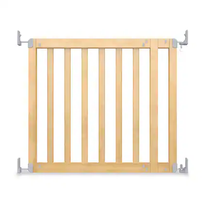 Front. Ingenuity - Ingenuity The Doorway 36S Series Custom Collection Safety Pet and Baby Gate - NATURAL.