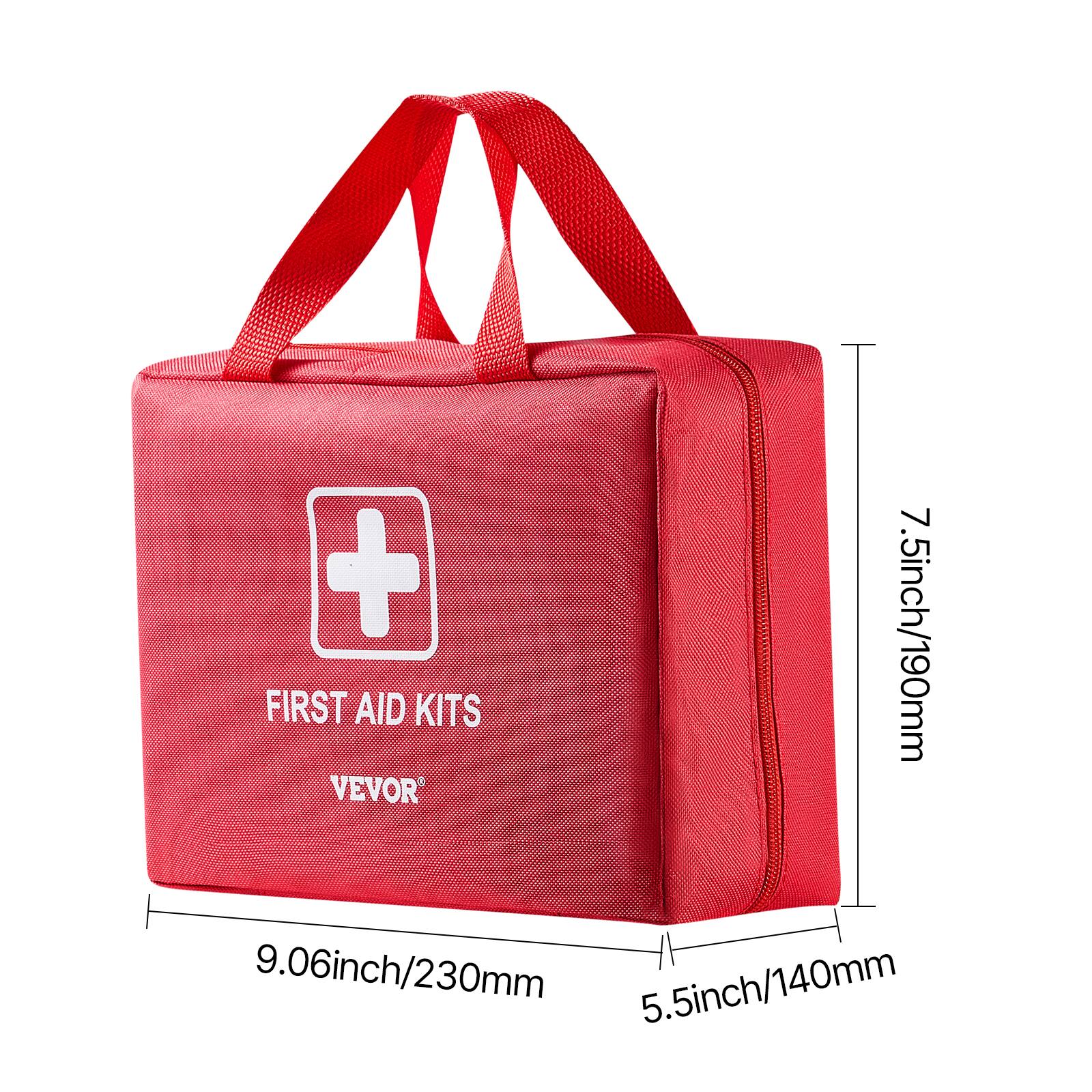 FIRST AID KITS  
VEVOR  

7.5inch/190mm  
9.06inch/230mm  
5.5inch/140mm