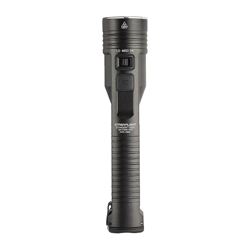 HOT LO MED HI  
STREAMLIGHT STINGER 20220  
PAIS PERC