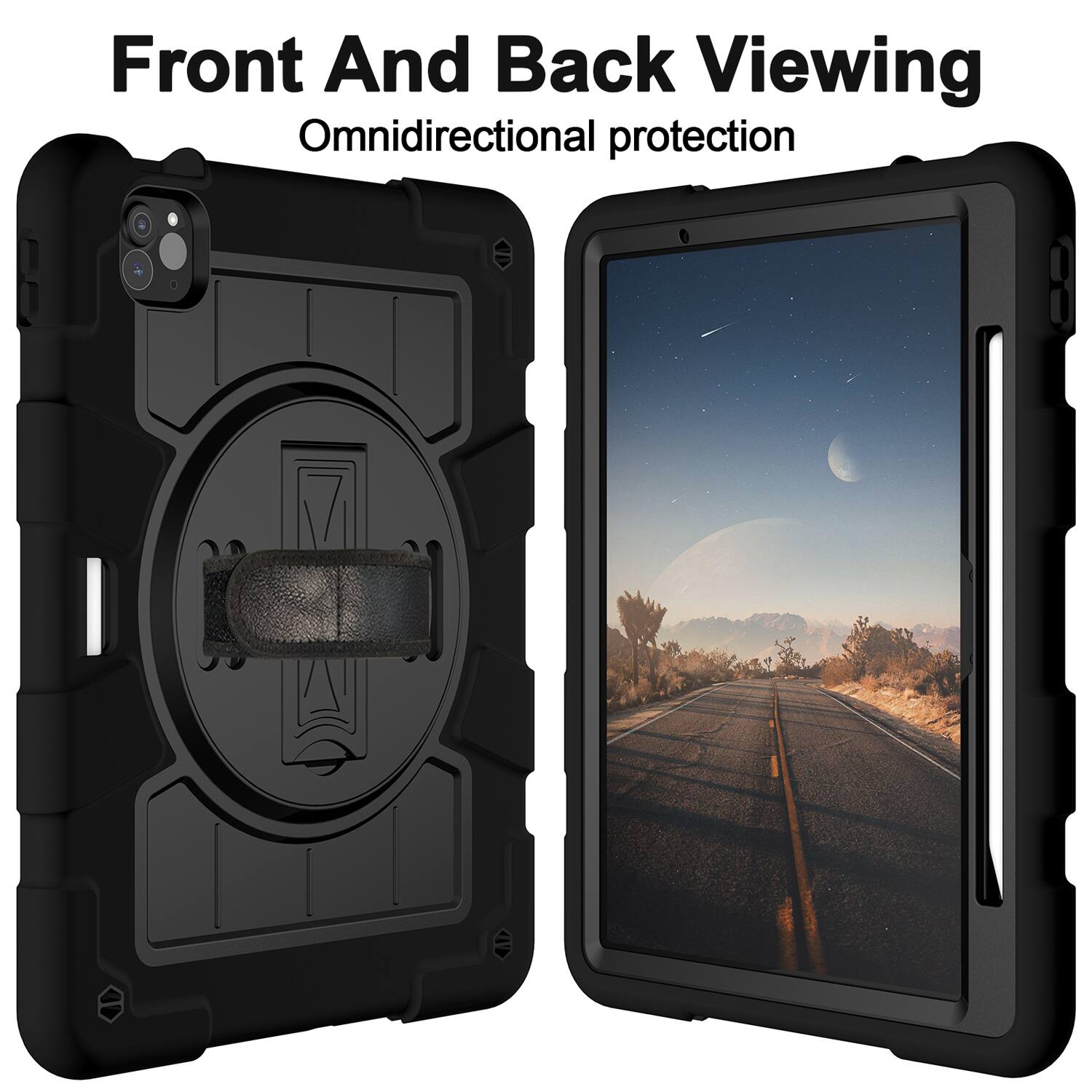 Front And Back Viewing  
Omnidirectional protection