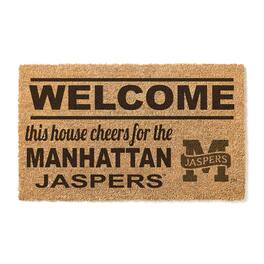 Jardine - Manhattan Jaspers 18" x 30" Welcome Doormat - Brown