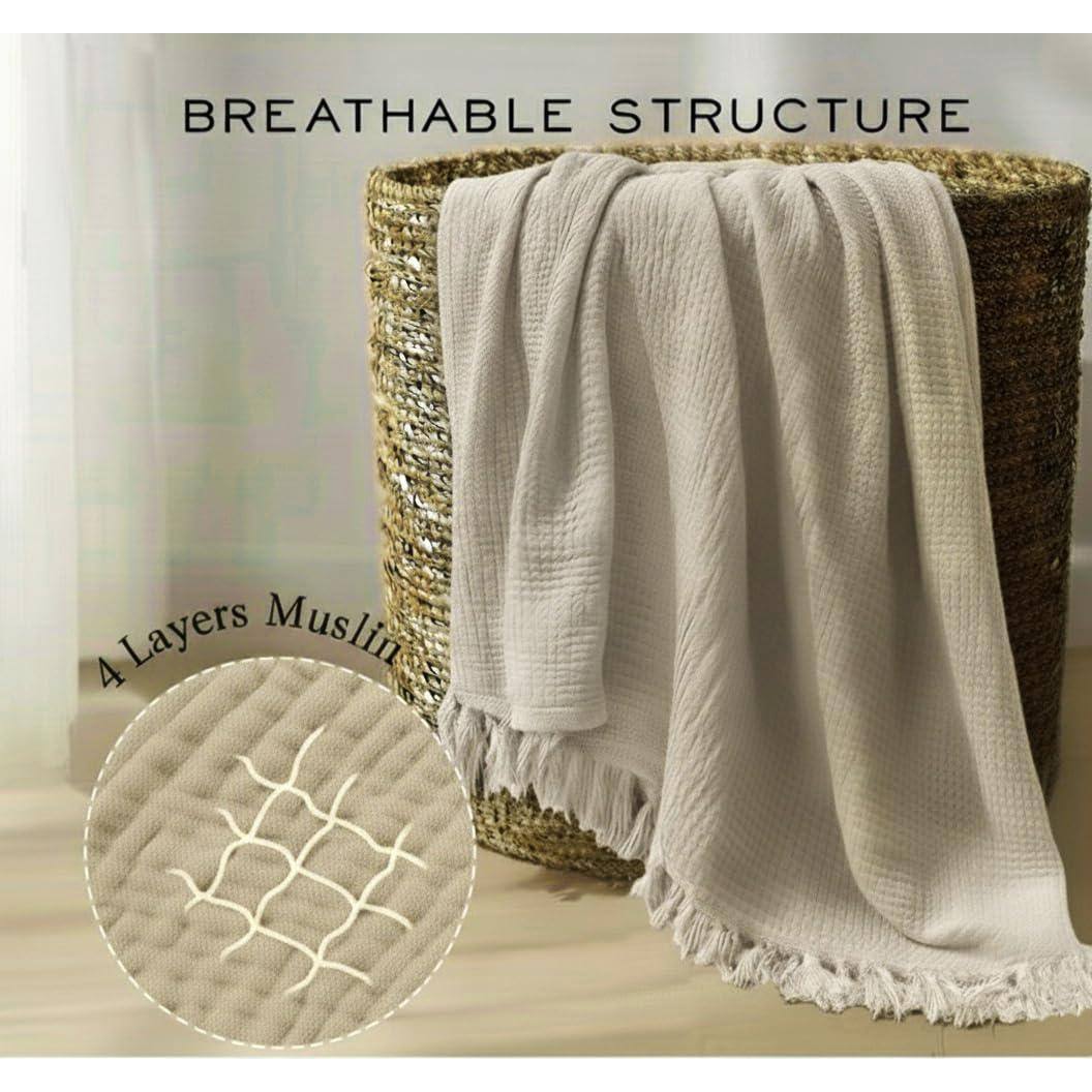 BREATHABLE STRUCTURE

4 Layers Muslin