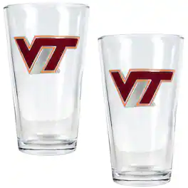 Great American Products - Virginia Tech Hokies 16oz. Pint Glass Set - Multicolor