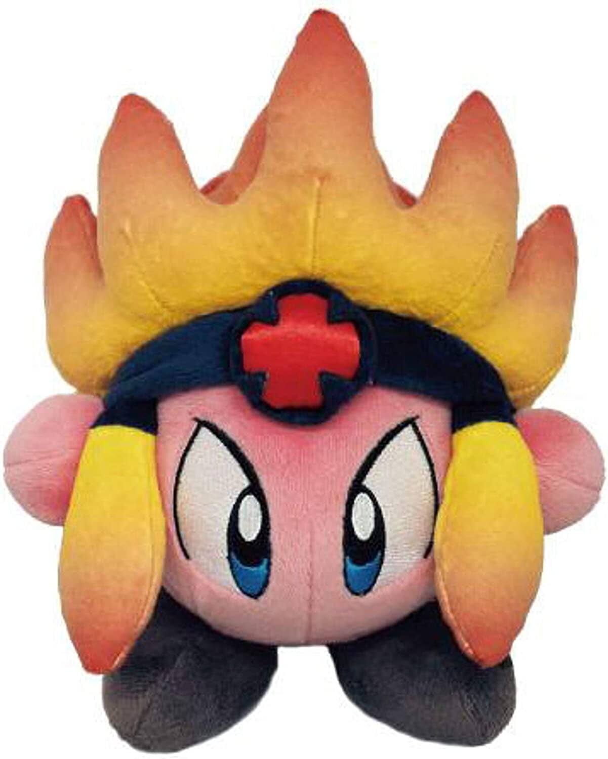 Alt View 1. Nintendo - Kirby The Star Collection Burning Leo Plush Toy, Size S.