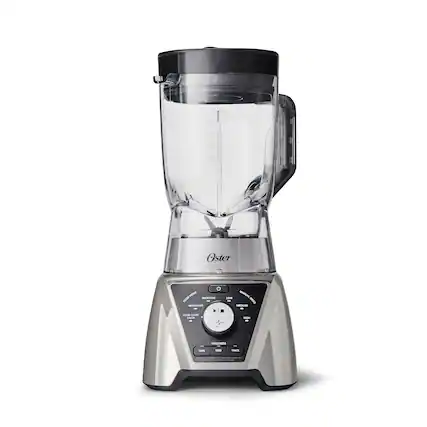 Angle. Oster - Oster Pro Blender with Texture Select Settings & 2 Blend-N-Go™ Cups - Brushed Nickel.