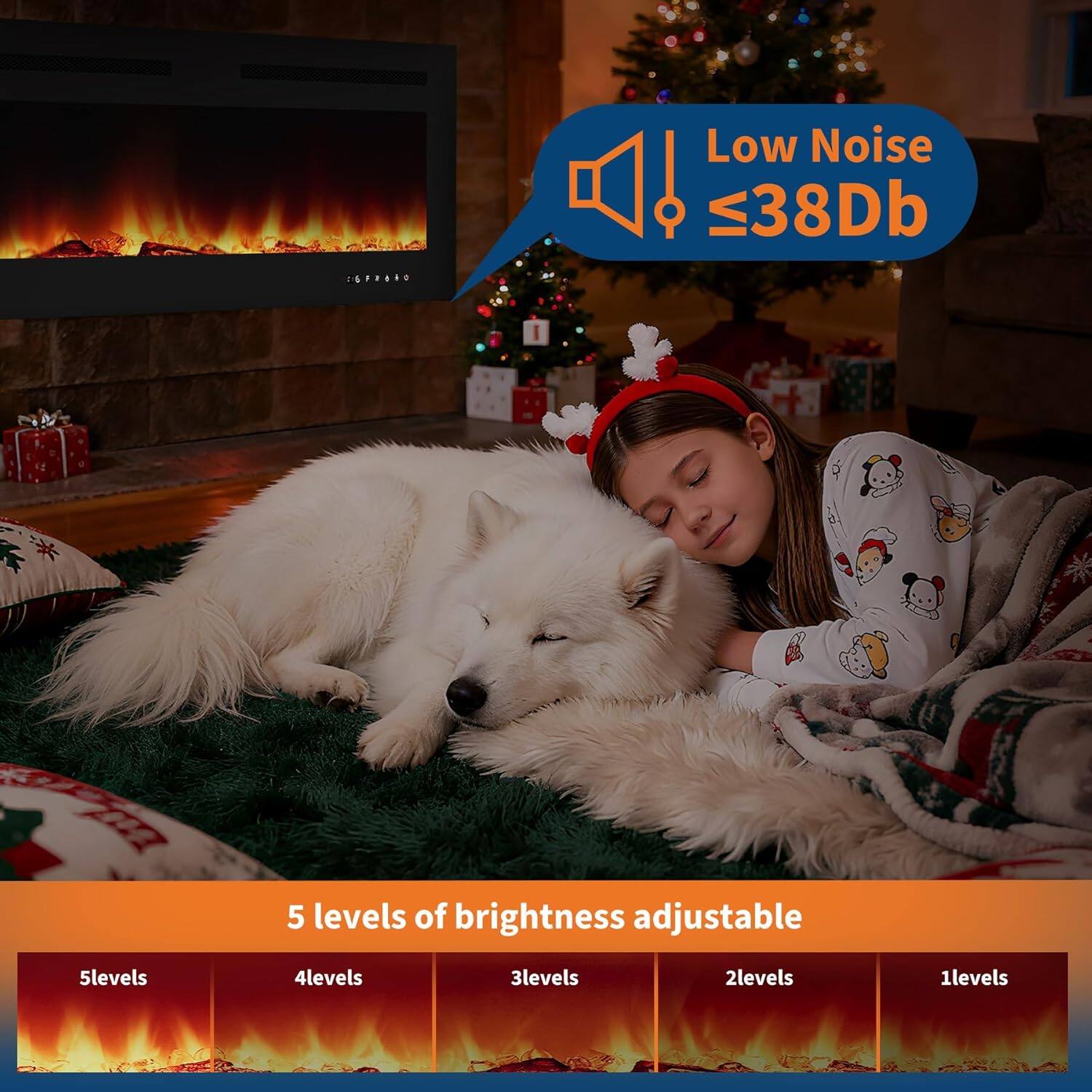 Low Noise ≤38Db

5 levels of brightness adjustable

5 levels

4 levels

3 levels

2 levels

1 level