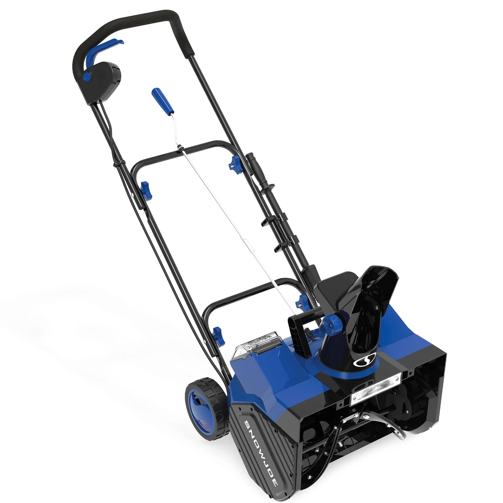 Alt View 5. Snow Joe - Snow Joe IONMAX 24V Cordless Snow Blower with Electric Engine, 24V-X2-SB18-XR - Blue.
