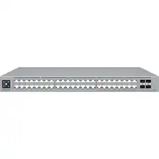 Front. Ubiquiti - Pro Max 48 48-Port 2.5G/1G PoE++ Compliant Managed Network Switch USW-Pro-Max-48-PoE - Gray.