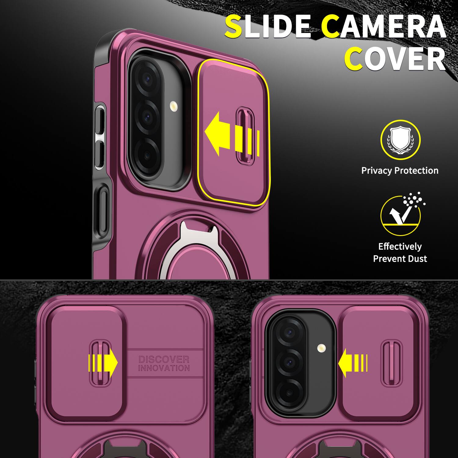 SLIDE CAMERA COVER

Privacy Protection

Effectively Prevent Dust

DISCOVER INNOVATION