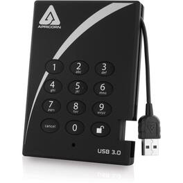 Apricorn - Aegis Padlock A25-3PL256-S4000 4 TB Solid State Drive - External - USB 3.0