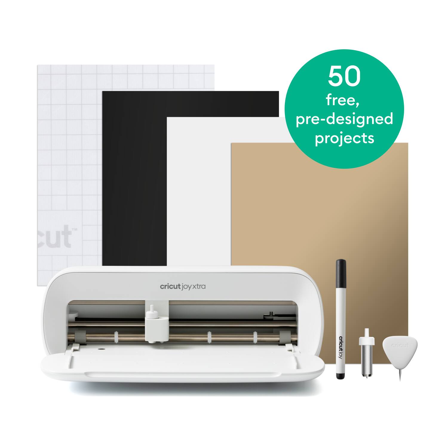 50 free, pre-designed projects

cricut joy xtra

cricut joy

cricut