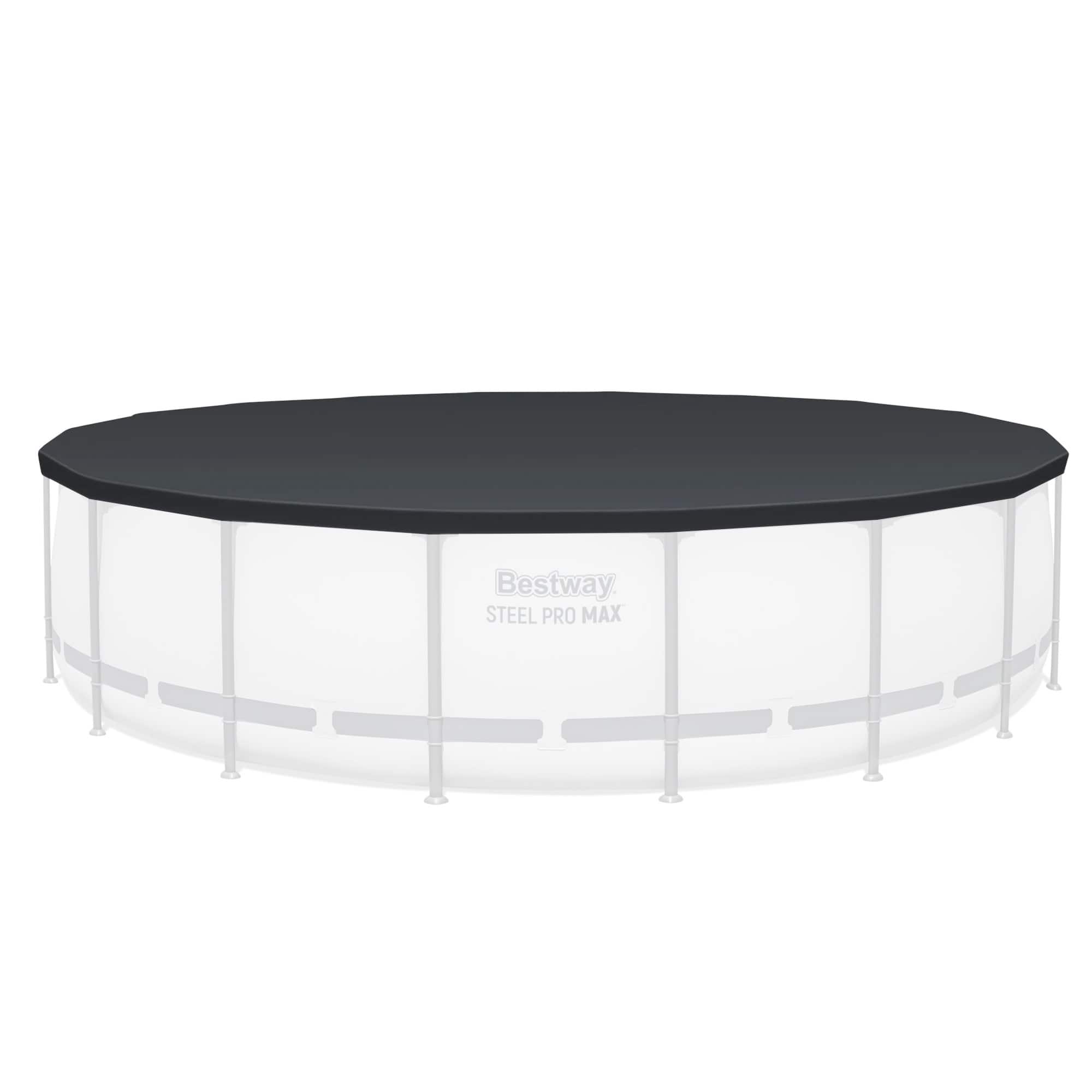 Bestway - Round Pool Cover for 18' Round Frame & 16' Steel Wall Above Ground Pools price history on PriceWatchPro