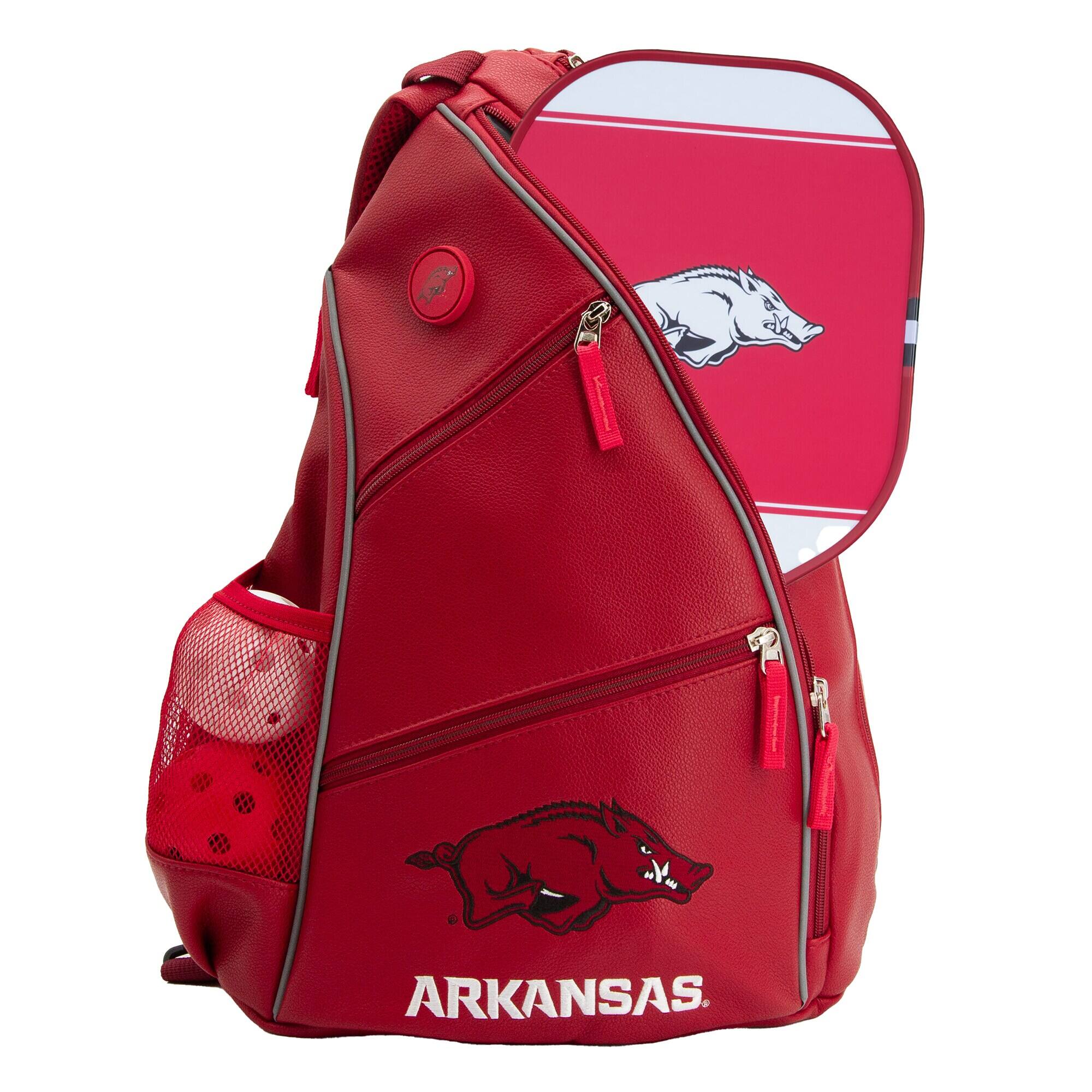 Alt View 3. Team Golf - Arkansas Razorbacks Embroidered Team Backpack - Multicolor.