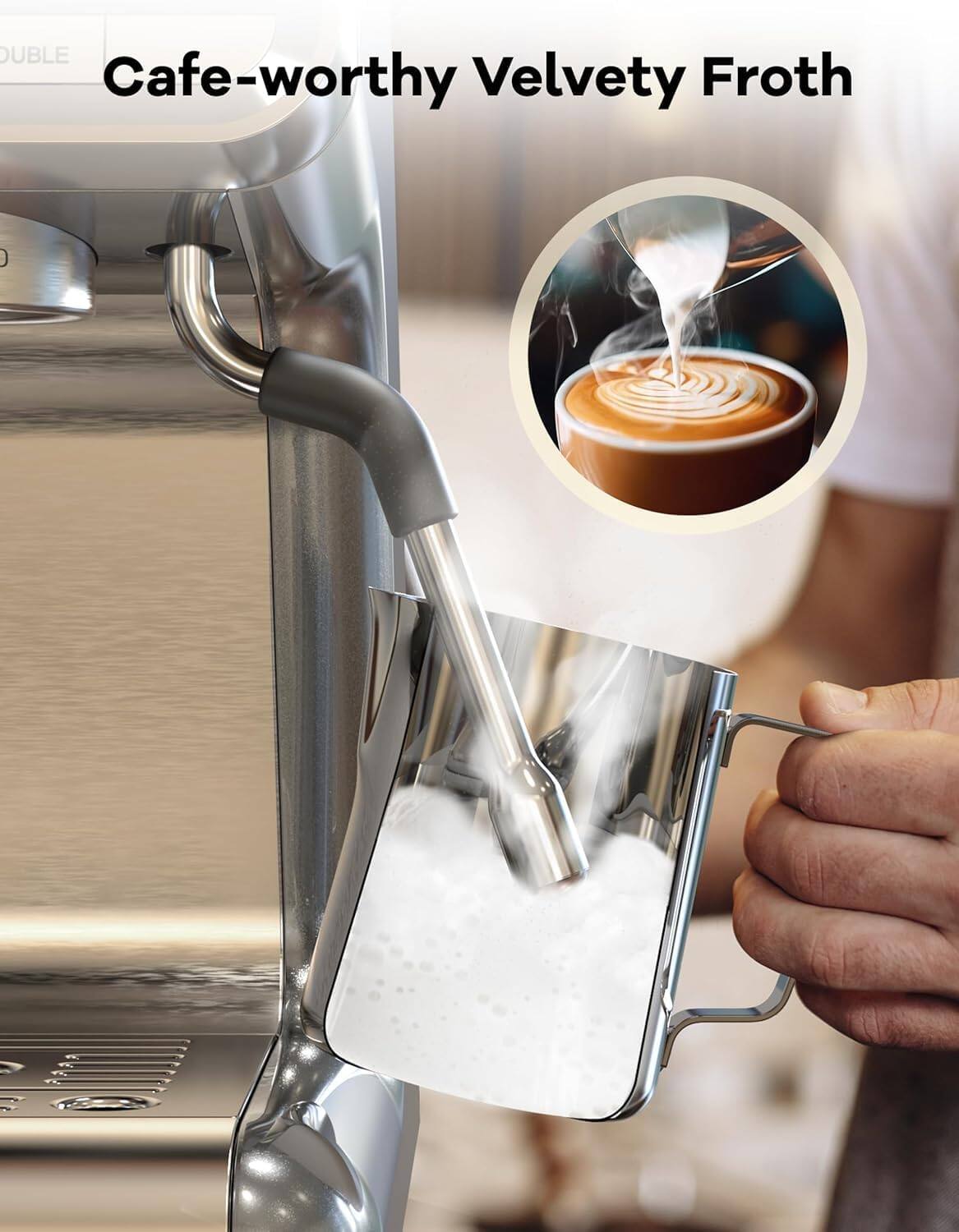 Cafe-worthy Velvety Froth